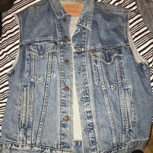 Levis jean vest